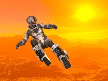 Bir siber adamın 3 boyutlu canlandırması