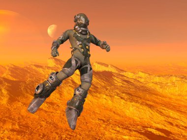 Bir siber adamın 3 boyutlu canlandırması