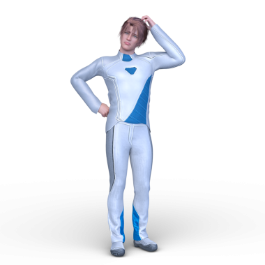 Bir siber adamın 3 boyutlu canlandırması