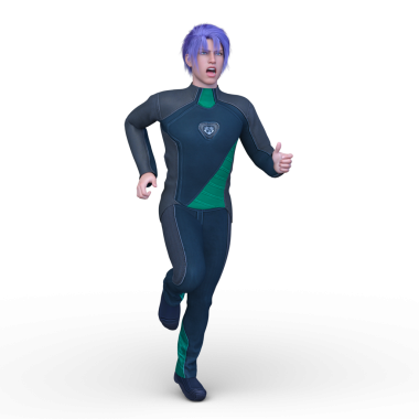 Bir siber adamın 3 boyutlu canlandırması