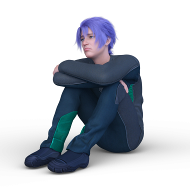 Bir siber adamın 3 boyutlu canlandırması