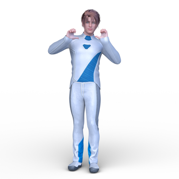 Bir siber adamın 3 boyutlu canlandırması