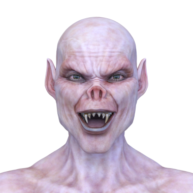 Genç bir iblisin 3 boyutlu canlandırması