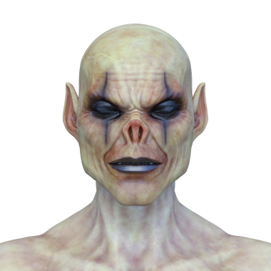 Genç bir iblisin 3 boyutlu canlandırması