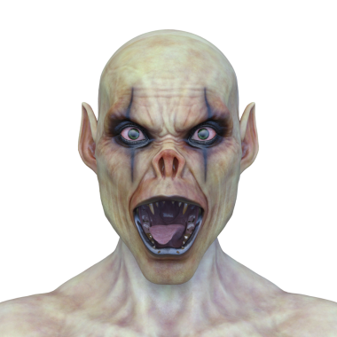 Genç bir iblisin 3 boyutlu canlandırması