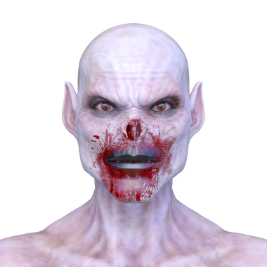 Genç bir iblisin 3 boyutlu canlandırması