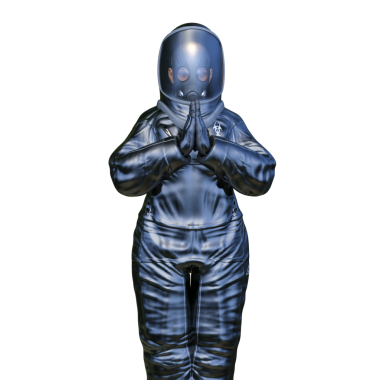 3 boyutlu CG 'ye göre temiz giyinen bir kadın.