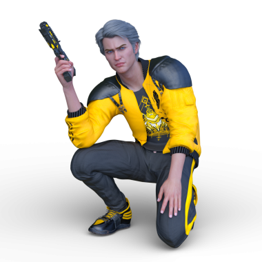 Bir savaşçının 3 boyutlu canlandırması