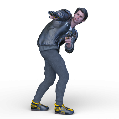 Bir savaşçının 3 boyutlu canlandırması