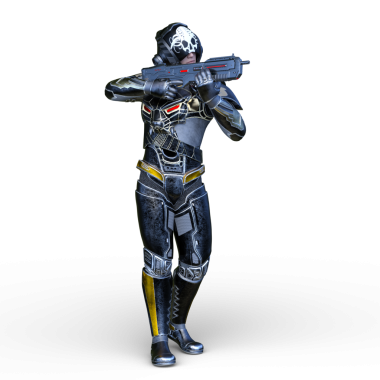 Bir siber savaşçının 3 boyutlu canlandırması