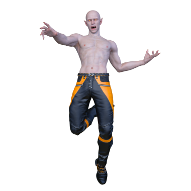 Genç bir iblisin 3 boyutlu canlandırması