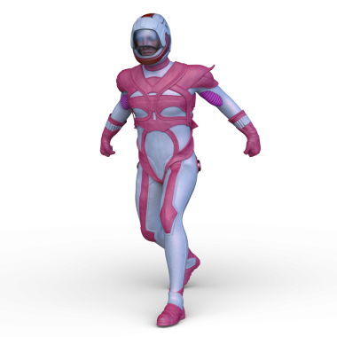 Bir siber adamın 3 boyutlu canlandırması