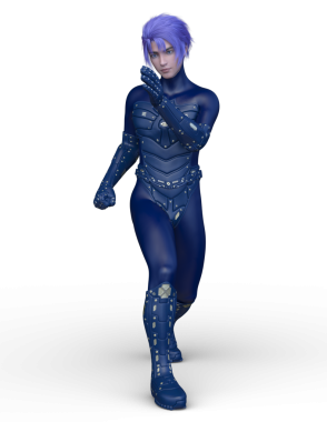 Bir siber adamın 3 boyutlu canlandırması