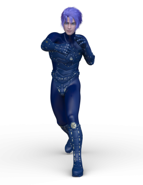 Bir siber adamın 3 boyutlu canlandırması