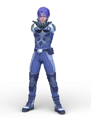 Bir siber savaşçının 3 boyutlu canlandırması