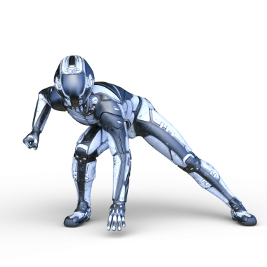 Bir siber adamın 3 boyutlu canlandırması