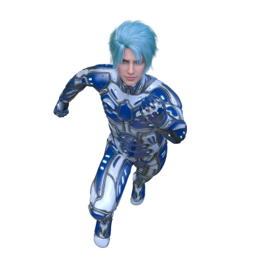 Bir siber adamın 3 boyutlu canlandırması