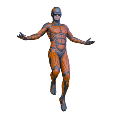 Bir siber adamın 3 boyutlu canlandırması