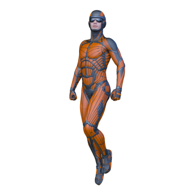 Bir siber adamın 3 boyutlu canlandırması