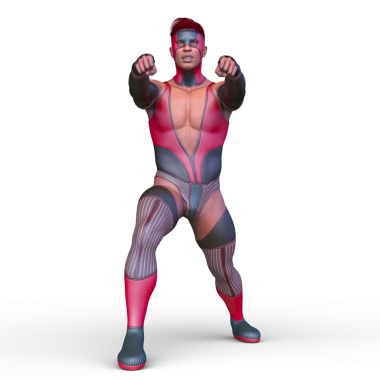 Bir siber adamın 3 boyutlu canlandırması