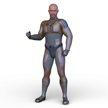 Bir siber adamın 3 boyutlu canlandırması