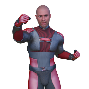 Bir siber adamın 3 boyutlu canlandırması