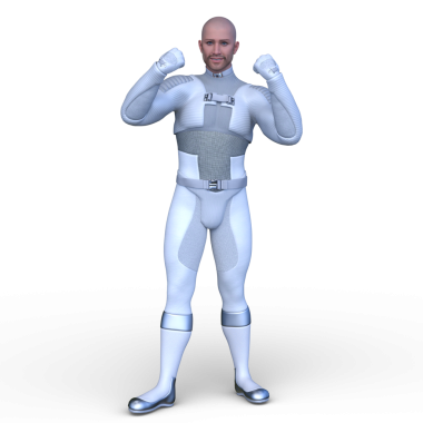 Bir siber adamın 3 boyutlu canlandırması