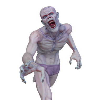 Bir erkek canavarın 3 boyutlu canlandırması