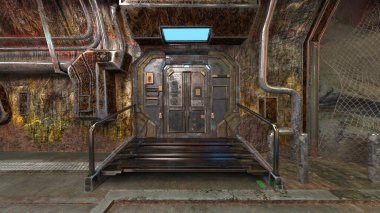 Gözlem odasının 3 boyutlu görüntülemesi