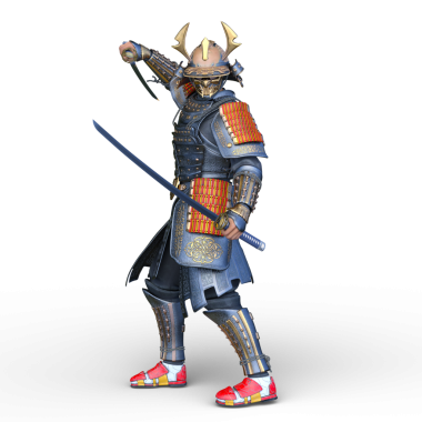 Bir askeri komutanın 3 boyutlu canlandırması