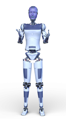 Bir robotun 3D canlandırması