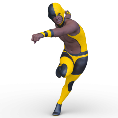 Bir siber adamın 3 boyutlu canlandırması