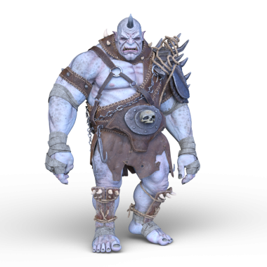 Bir canavarın 3D canlandırması