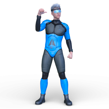 Bir siber adamın 3 boyutlu canlandırması