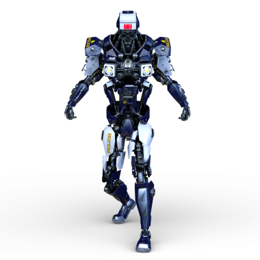 Bir robotun 3D canlandırması