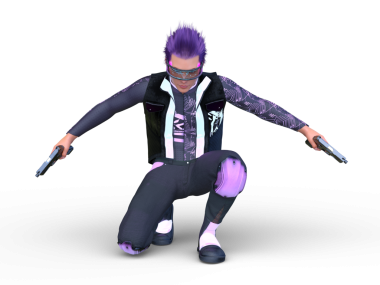 Bir savaşçının 3 boyutlu canlandırması