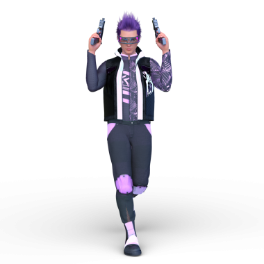 Bir savaşçının 3 boyutlu canlandırması