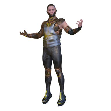 Bir siber adamın 3 boyutlu canlandırması