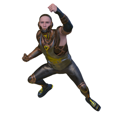 Bir siber adamın 3 boyutlu canlandırması