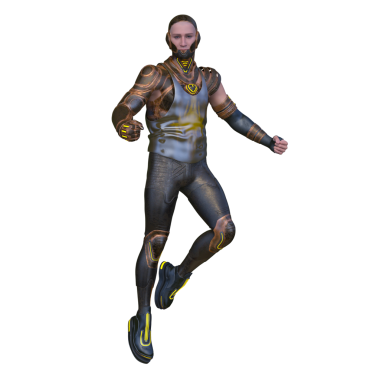 Bir siber adamın 3 boyutlu canlandırması