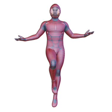 Bir siber adamın 3 boyutlu canlandırması