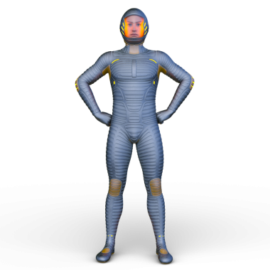 Bir siber adamın 3 boyutlu canlandırması