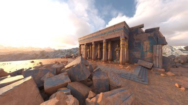 Eski harabelerin 3D yansıması