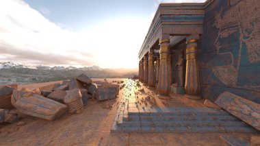 Eski harabelerin 3D yansıması