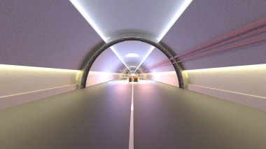 Giriş lobisinin 3 boyutlu görüntülemesi