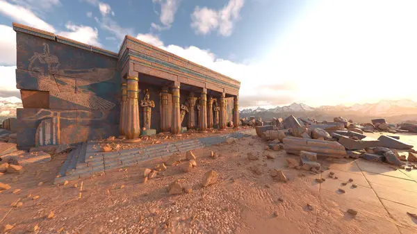 Eski harabelerin 3D yansıması