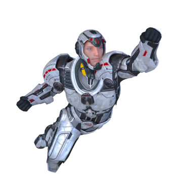 Bir siber adamın 3 boyutlu canlandırması