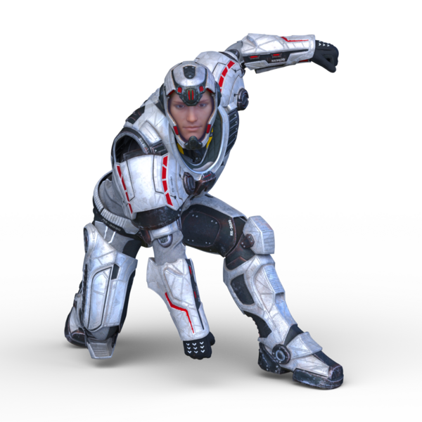 Bir siber adamın 3 boyutlu canlandırması