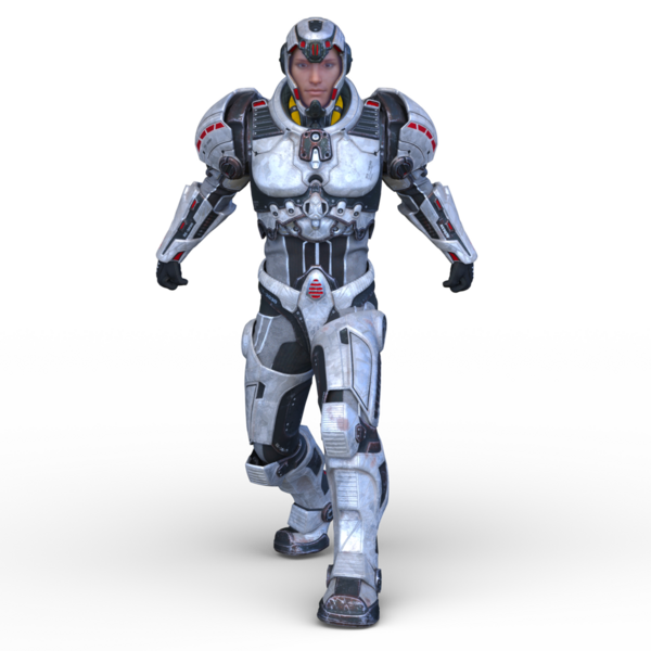 Bir siber adamın 3 boyutlu canlandırması