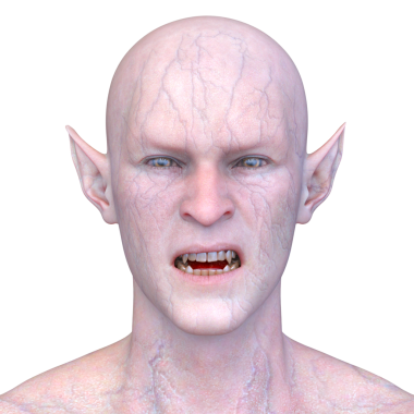 Genç bir iblisin 3 boyutlu canlandırması